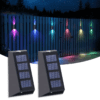Waterproof LED Two Sides Illuminates New Design Outdoor Solar Wall Garden Light - Image 2