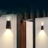 Waterproof LED Two Sides Illuminates New Design Outdoor Solar Wall Garden Light