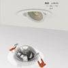 6Pack 4inch gimbal downlight with 3cct - Image 3