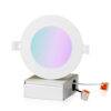6 Pack 6inch round RGB panel lighting