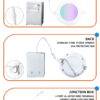 6 Pack 6inch round RGB panel lighting - Image 10