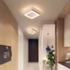 Modern Nordic hallway lighting square