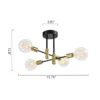 Aurora Elegance Flush mount ceiling light - Image 4